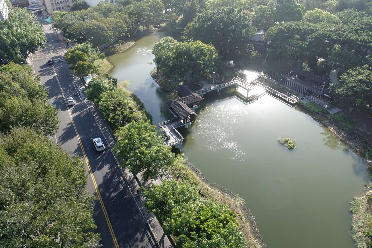 新竹公園麗池園林暨玻工館啟用 賴清德院長：林智堅是點石成金的城市改造王